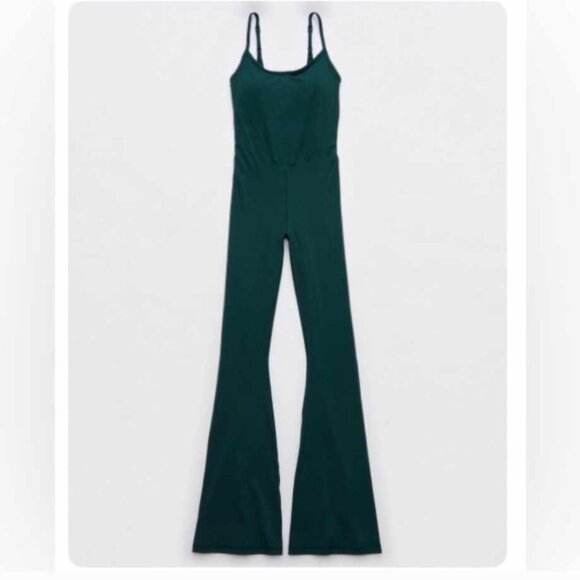 OFFLINE by Aerie Real Me Xtra Flair Jumpsuit | Small, Long - Picture 3 of 4